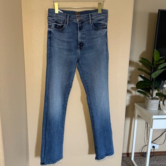 MOTHER Denim Playing Rough The Insider Flood Women’s size 31 - Picture 4 of 16